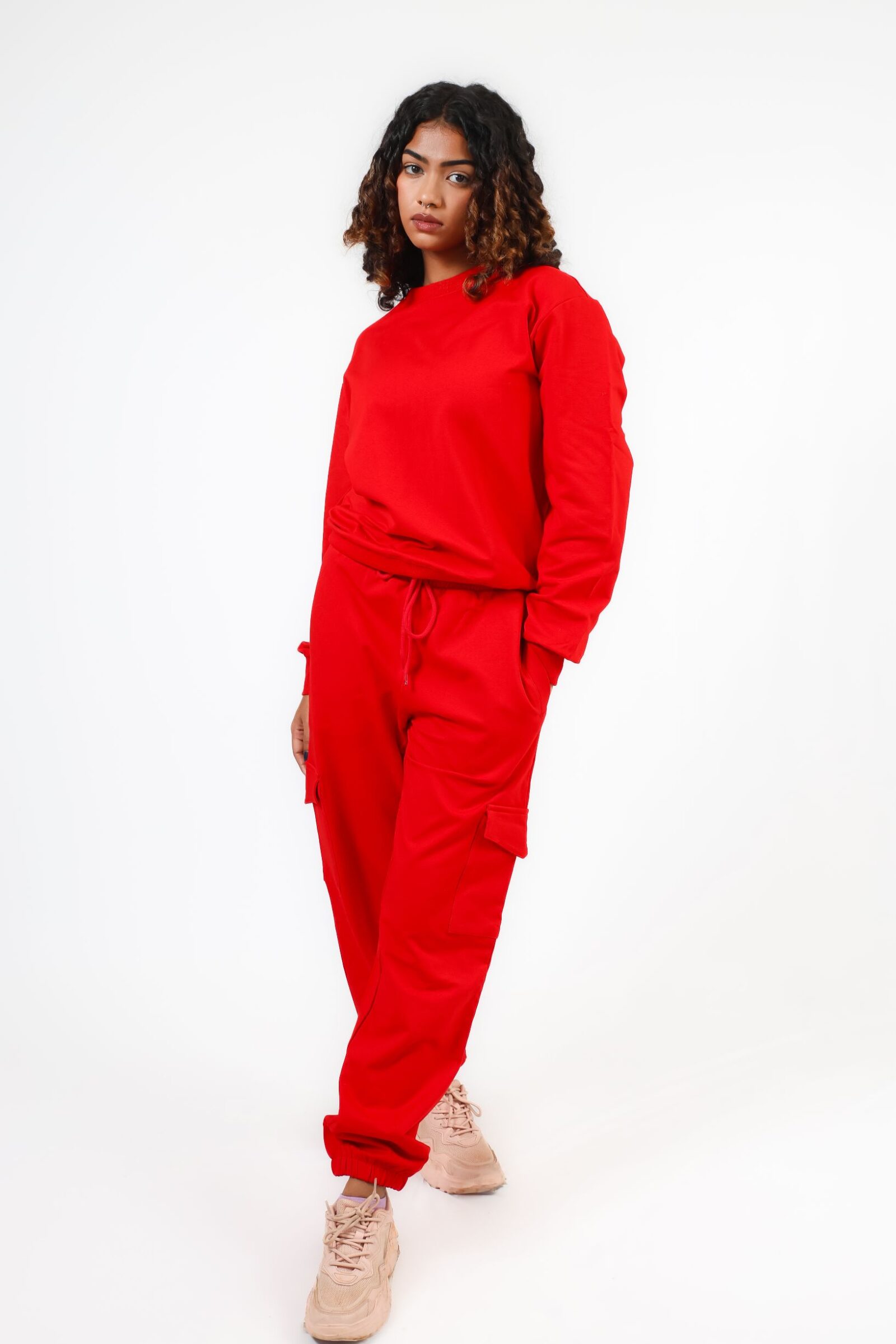 13 RED SWEATSHIRT + RED JOGGERS + RED TERRY SHORTS 13 RED SWEATSHIRT + RED JOGGERS + RED TERRY SHORTS