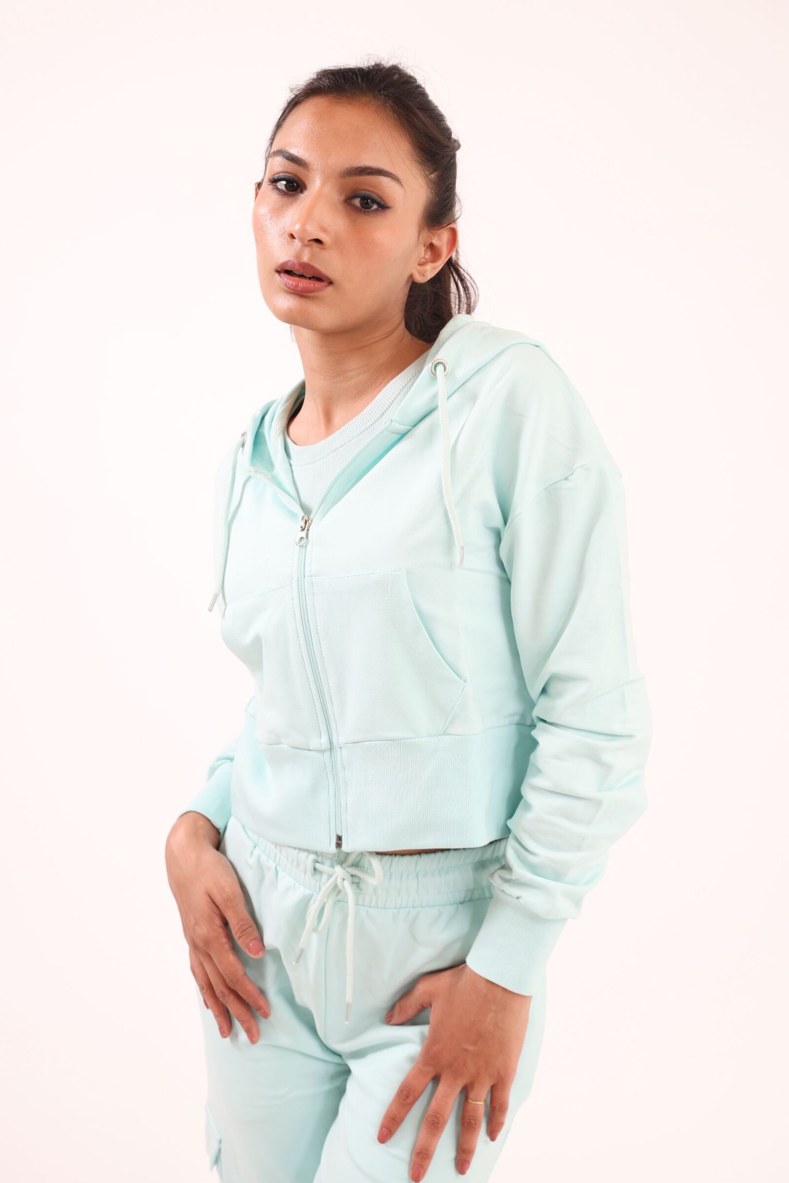 5 AQUA CROP JACKET