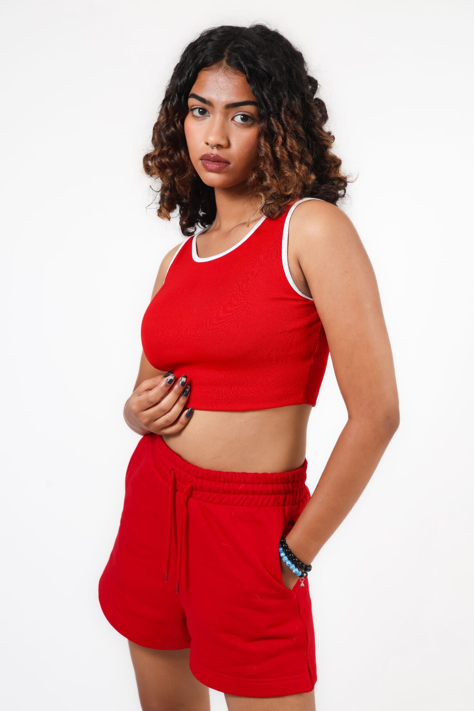 5 RED SPORTS TANK